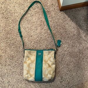 Coach crossbody with matching wallet